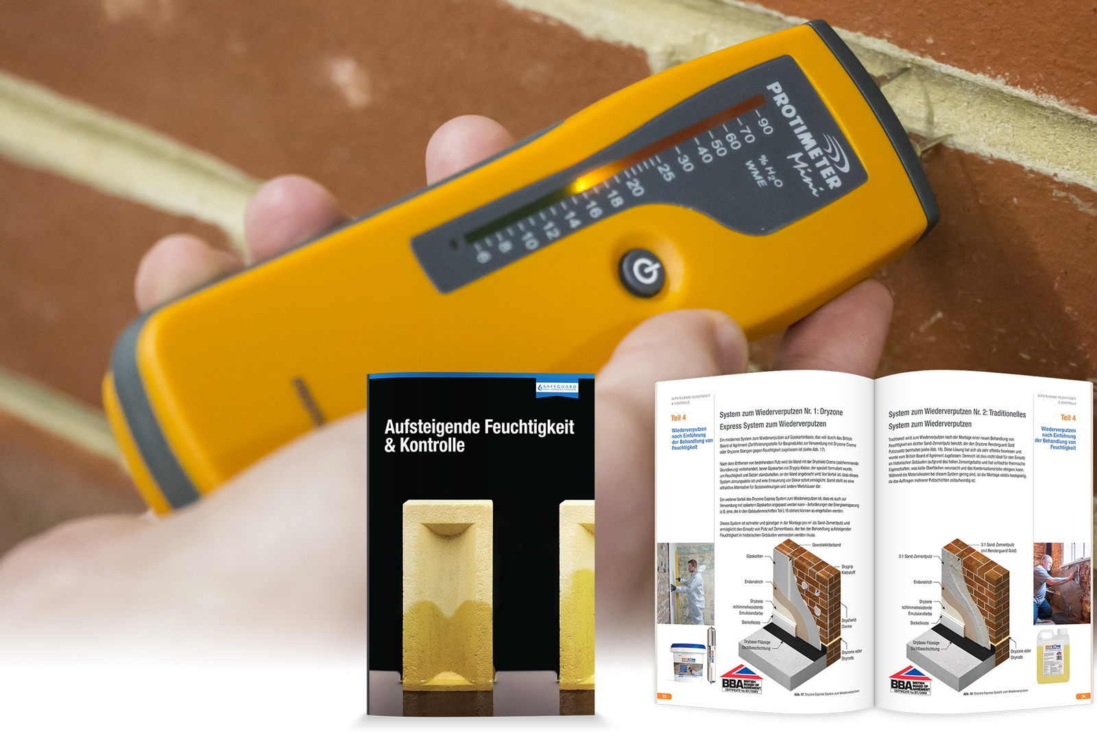 Aufsteigende Feuchtigkeit & Kontrolle in PDF Format herunterladen