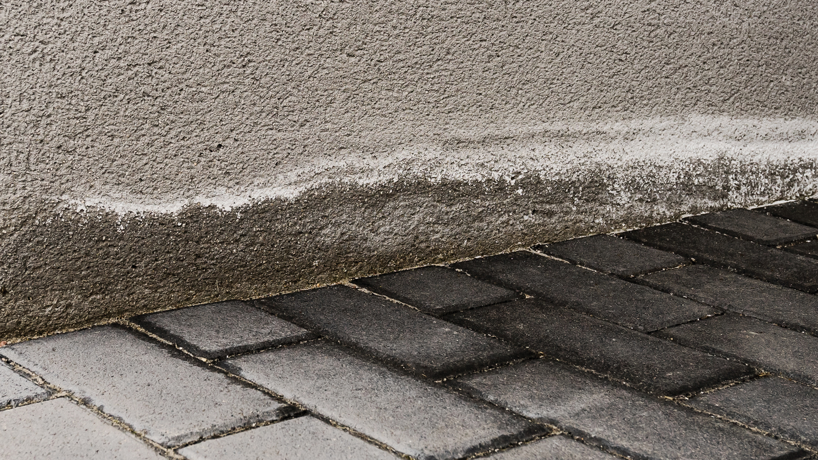 'Auswirkungen von aufsteigender Feuchtigkeit'