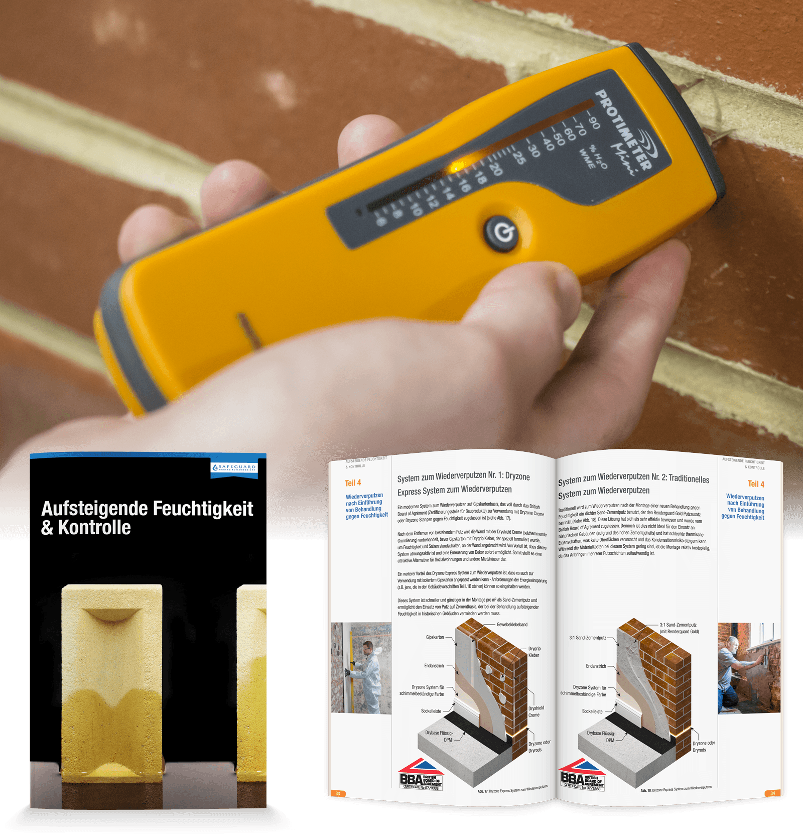 Aufsteigende Feuchtigkeit & Kontrolle - Das umfassende Handbuch zur Identifizierung und Behandlung von aufsteigender Feuchtigkeit